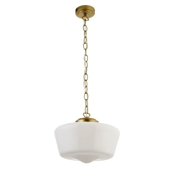Bathroom Pendant Light Dimmable - Gold, Glass
