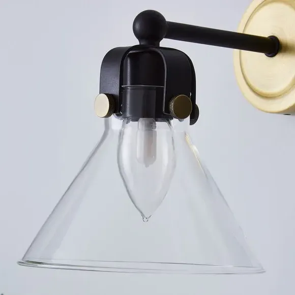 Bathroom Wall Light - Antique Brass, Metal