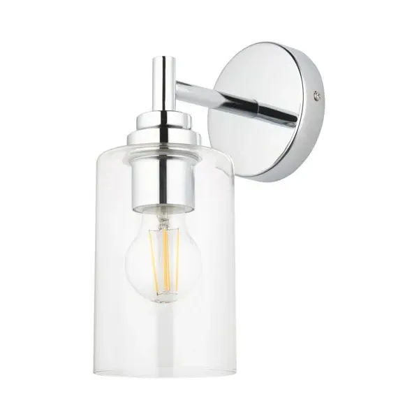 Bathroom Wall Light - Chrome, Glass