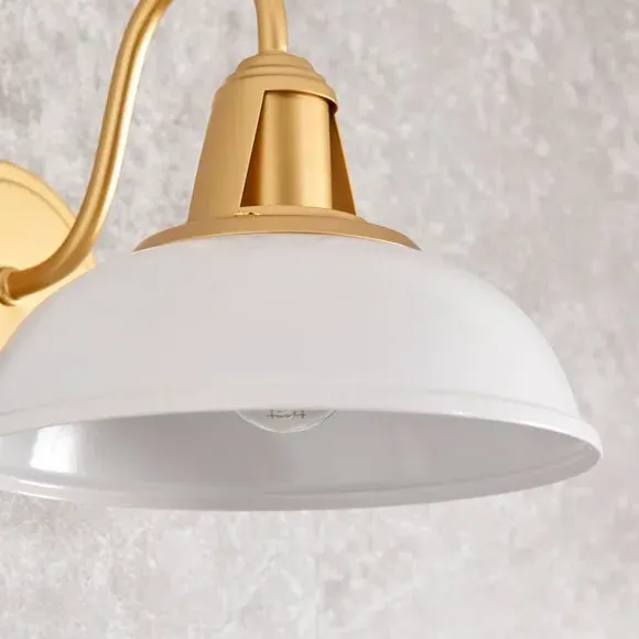 Bathroom Wall Light - White