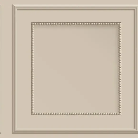 Beaded Panel Wallpaper - Natural