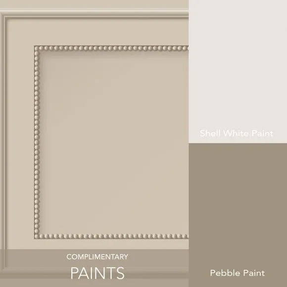 Beaded Panel Wallpaper - Natural