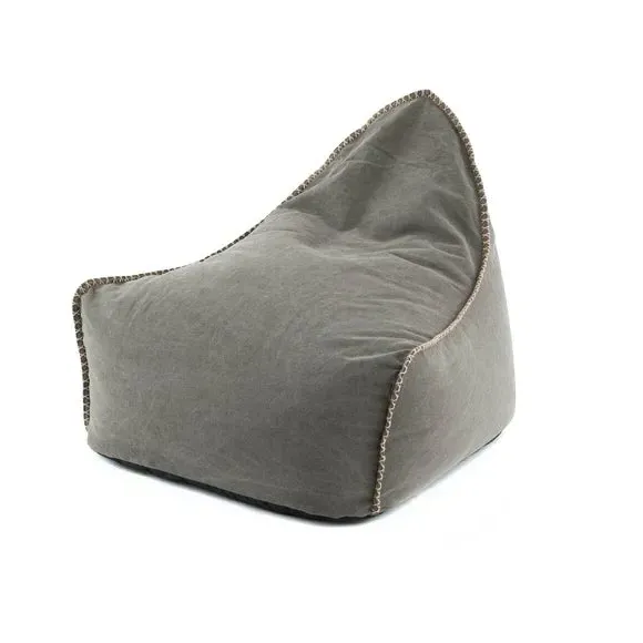 Bean Bag Chair with Handle - Charcoal, Canvas