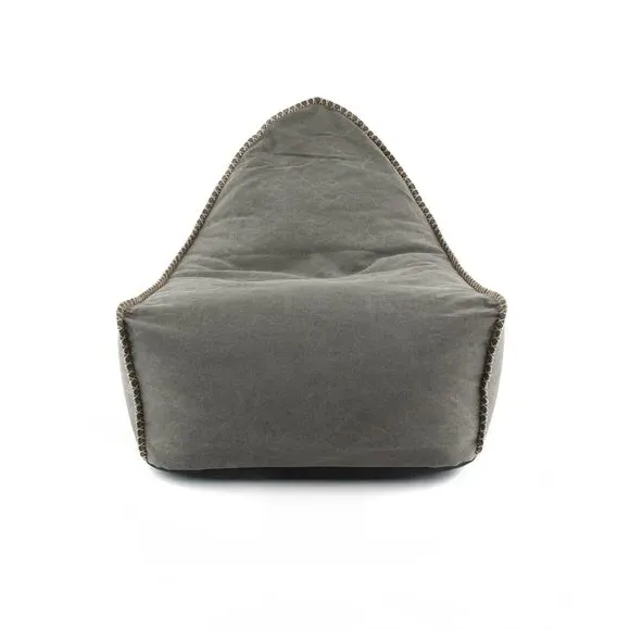 Bean Bag Chair with Handle - Charcoal, Canvas
