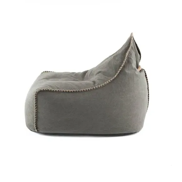 Bean Bag Chair with Handle - Charcoal, Canvas