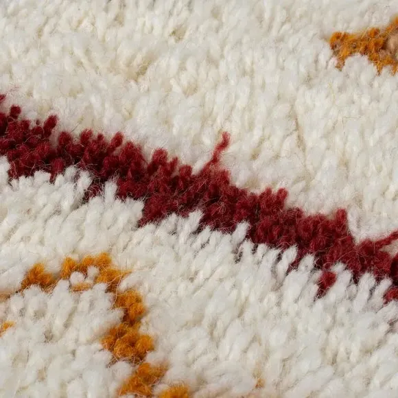 Berber Rug Handcrafted - Multicoloured, Wool