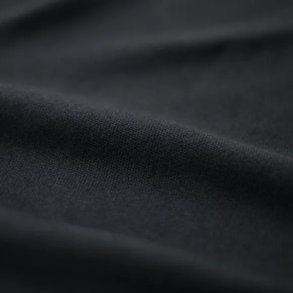 Blackout Curtains Pencil Pleat - Black, Brushed