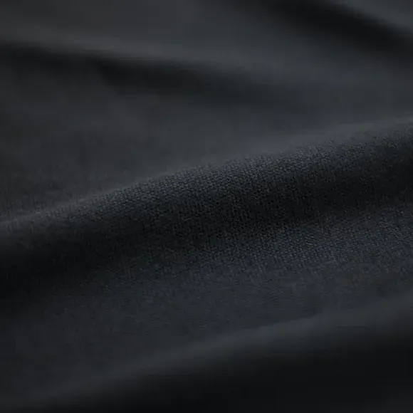 Blackout Curtains Pencil Pleat - Black, Brushed