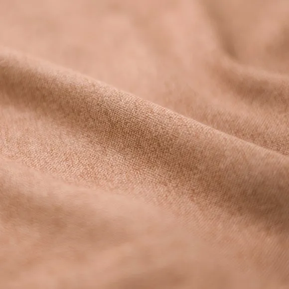 Blackout Curtains Pencil Pleat - Camel, Brushed