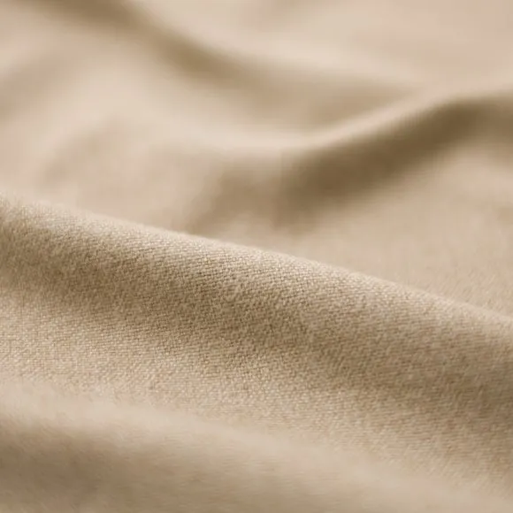 Blackout Curtains Pencil Pleat - Dark Sand, Brushed