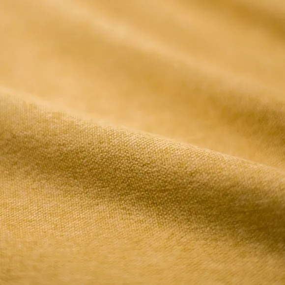 Blackout Curtains Pencil Pleat - Old Gold, Brushed