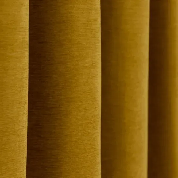 Blackout Eyelet Curtains - Citrus, Polyester