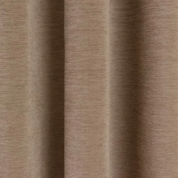 Blackout Eyelet Curtains - Natural, Chenille