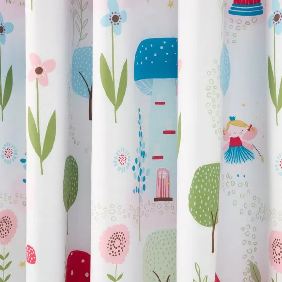 Blackout Eyelet Curtains - Pink, Polycotton