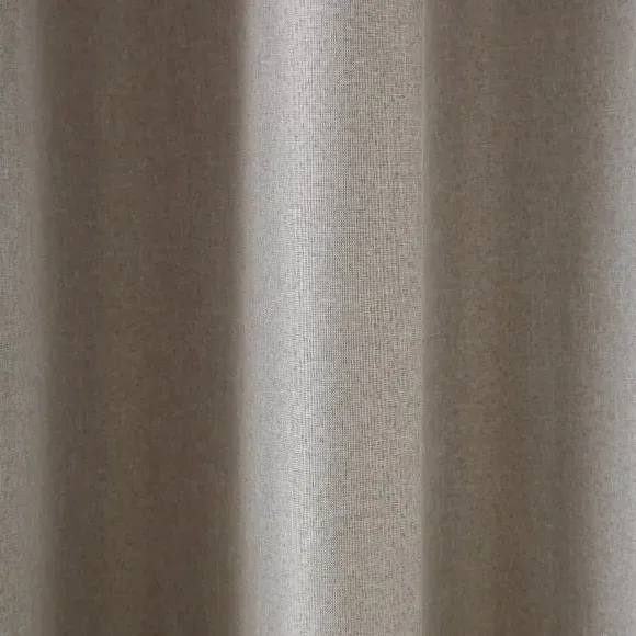 Blackout Eyelet Door Curtain - Linen, Polyester