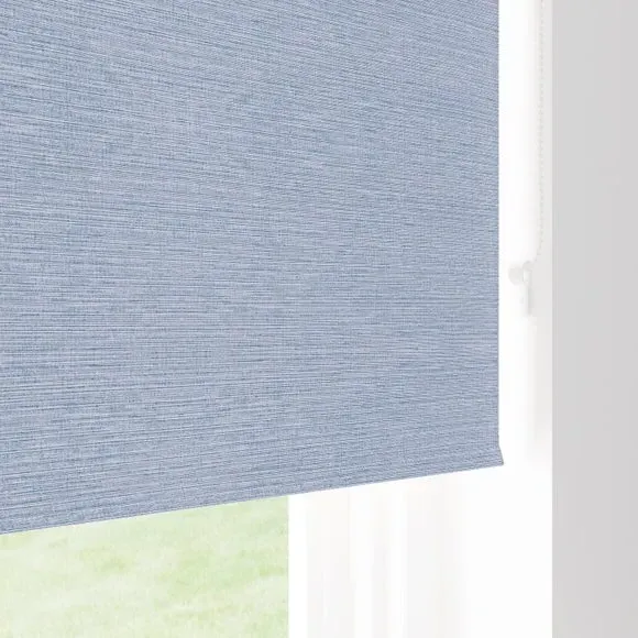 Blackout Roller Blind - Blue, Polyester