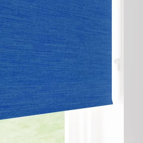 Blackout Roller Blind - Blue, Polyester
