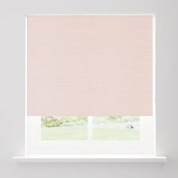 Blackout Roller Blind - Blush, Polyester