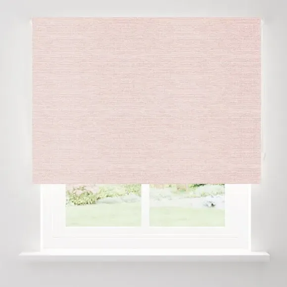 Blackout Roller Blind - Blush, Polyester
