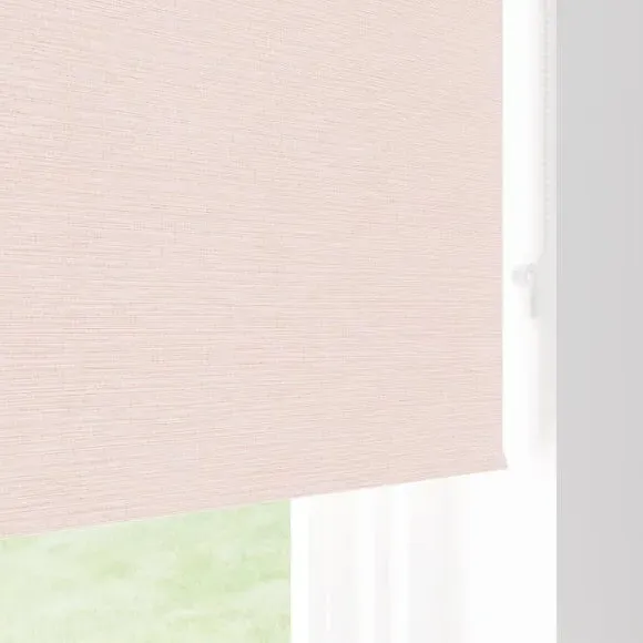 Blackout Roller Blind - Blush, Polyester