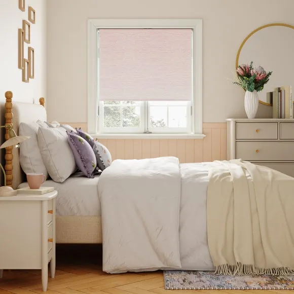 Blackout Roller Blind - Blush, Polyester