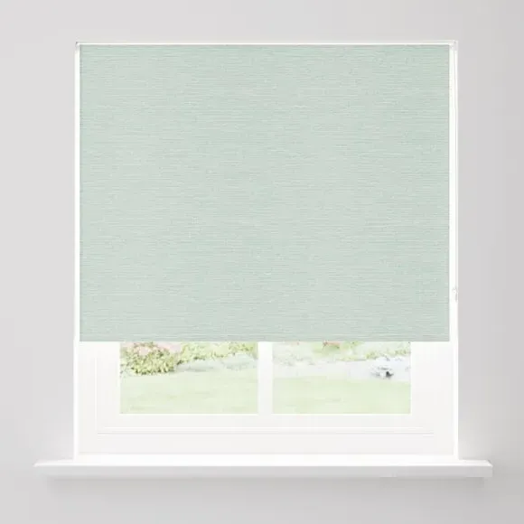 Blackout Roller Blind - Celadon, Polyester