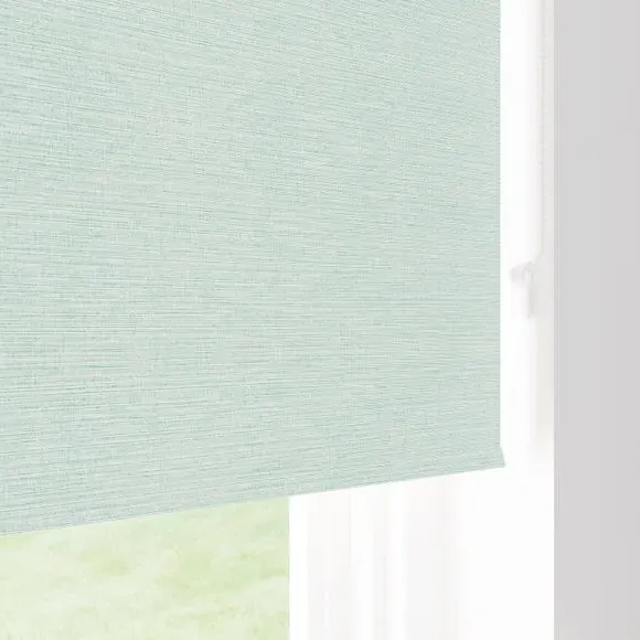 Blackout Roller Blind - Celadon, Polyester