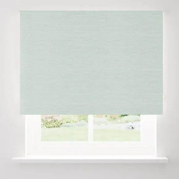 Blackout Roller Blind - Celadon, Polyester
