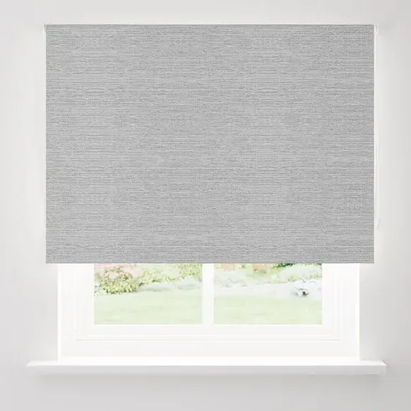 Blackout Roller Blind - Charcoal, Polyester