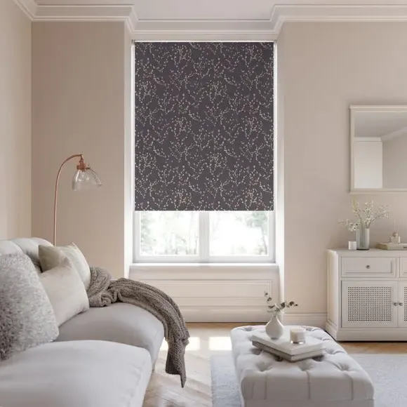Blackout Roller Blind - Dusky Rose, Fabric image