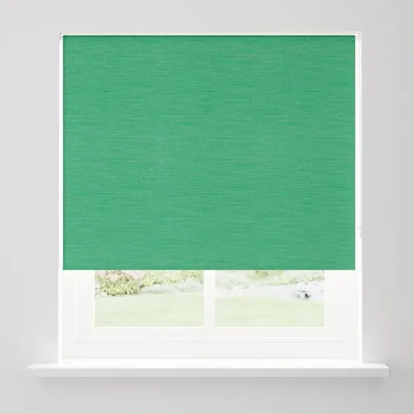 Blackout Roller Blind - Emerald, Polyester