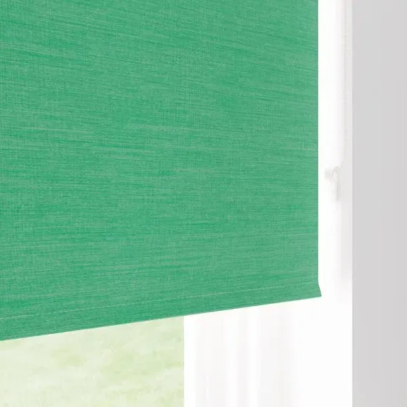 Blackout Roller Blind - Emerald, Polyester