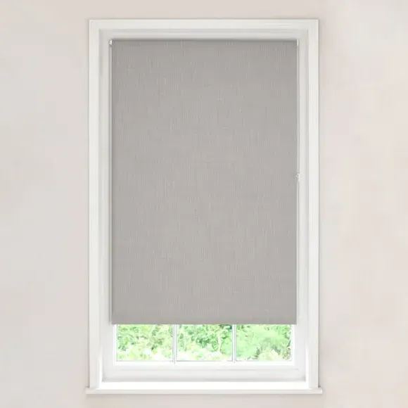 Blackout Roller Blind - Grey, Polyester