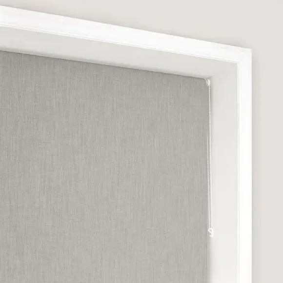 Blackout Roller Blind - Grey, Polyester
