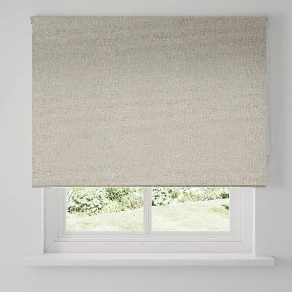 Blackout Roller Blind - Natural, Polyester