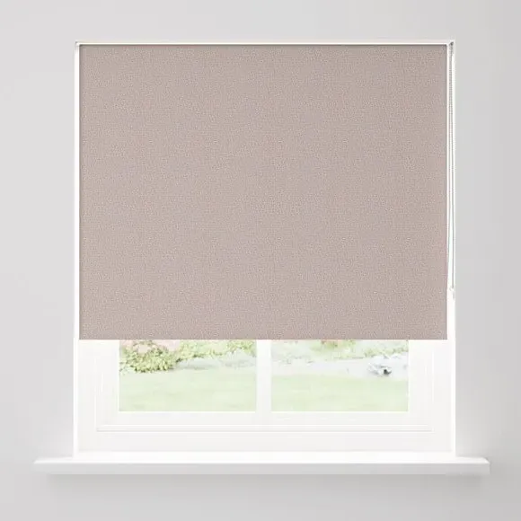 Blackout Roller Blind - Pink, Polyester