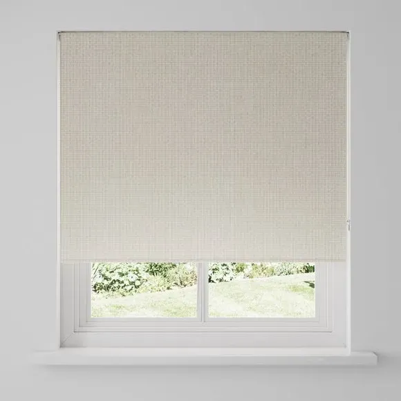 Blackout Roller Blind - Silver, Polyester