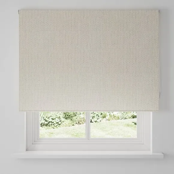 Blackout Roller Blind - Silver, Polyester