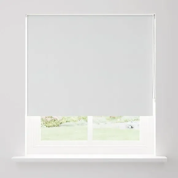 Blackout Roller Blind - White, Polyester