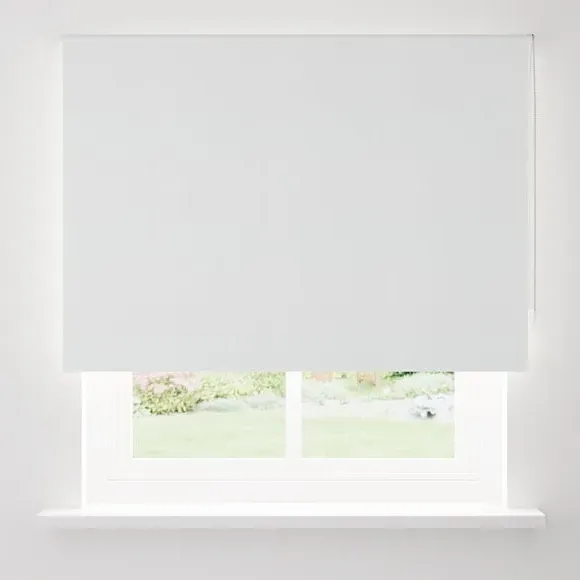 Blackout Roller Blind - White, Polyester