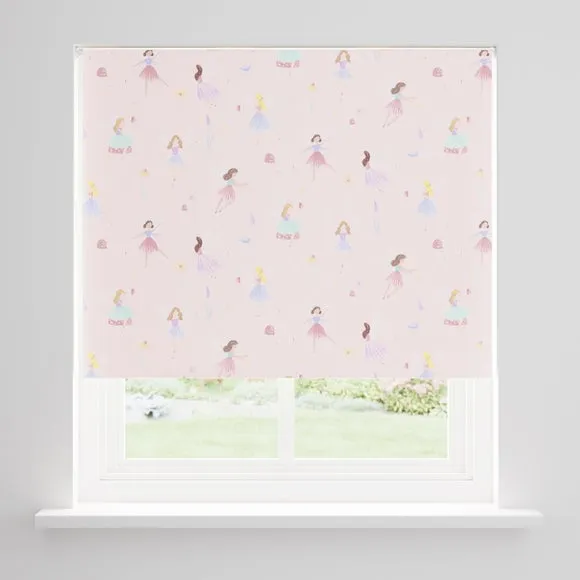 Blackout Roller Blind with Twist Safe - Pink