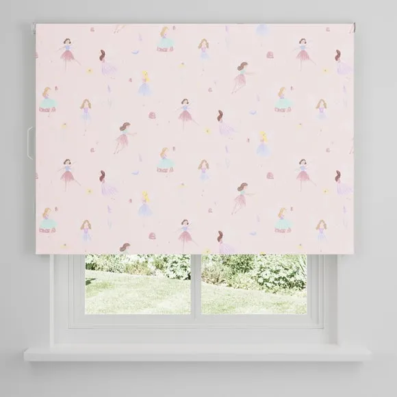 Blackout Roller Blind with Twist Safe - Pink