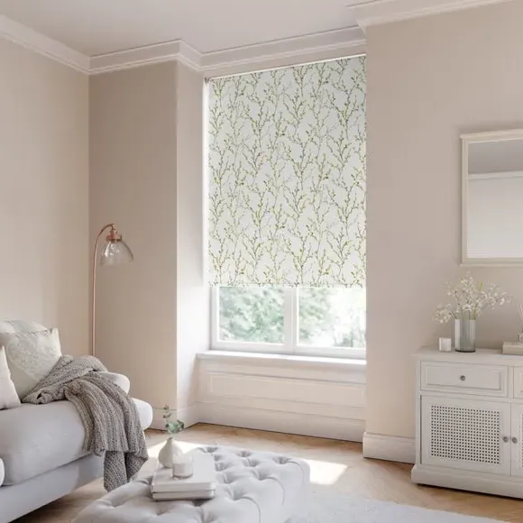 Blackout Roller Blind - Yellow, Flame Retardant