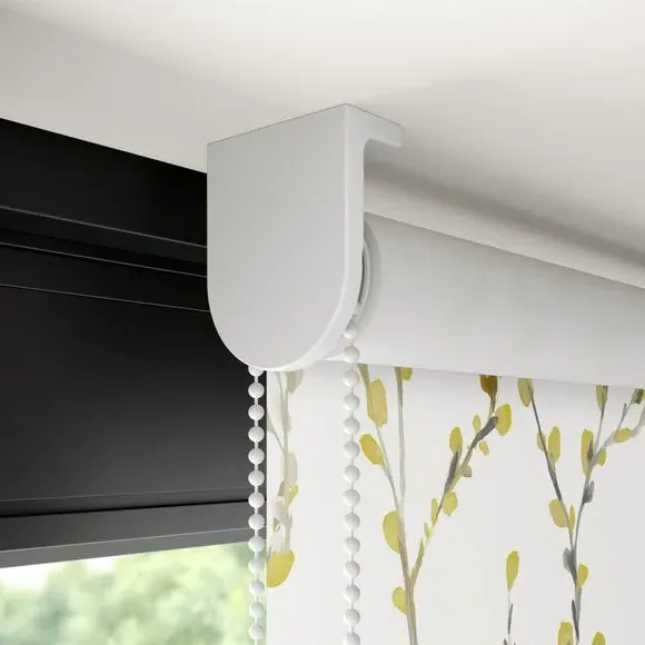 Blackout Roller Blind - Yellow, Flame Retardant
