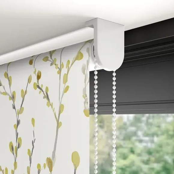 Blackout Roller Blind - Yellow, Flame Retardant
