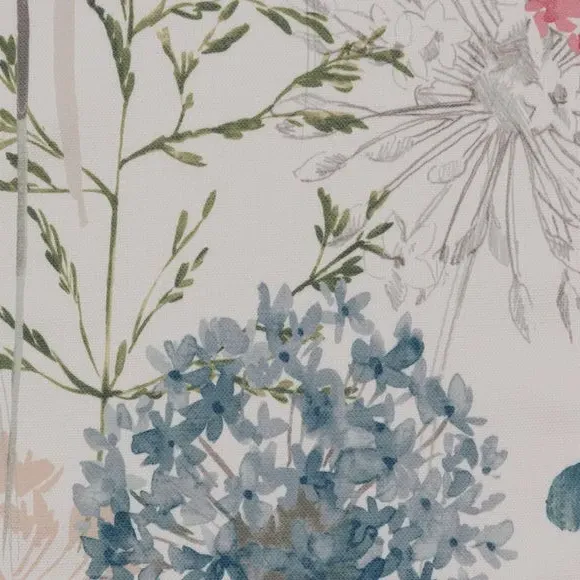 Blackout Roman Blind Floral - Natural