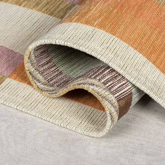 Block Geometric Rug - Natural