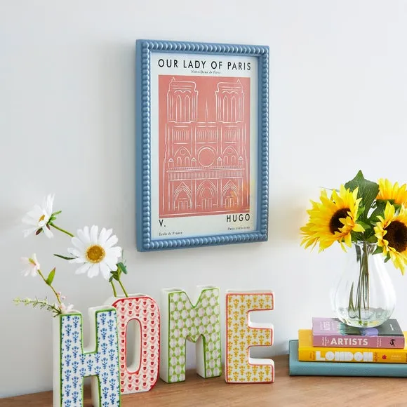 Bobbin Photo Frame - Ashley Blue