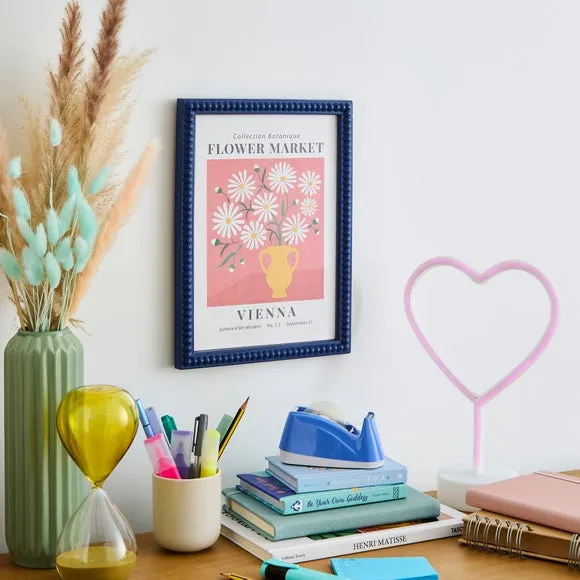 Bobbin Photo Frame - Classic Blue