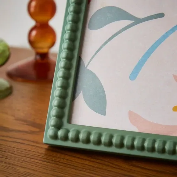 Bobbin Photo Frame - Green